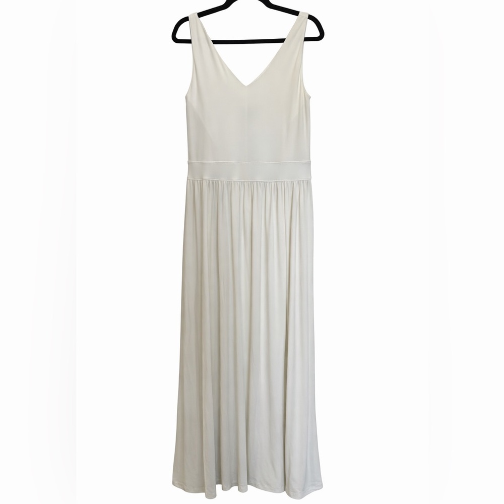NWT White House Black Market Women’s Midi Dress White Size M ($120)